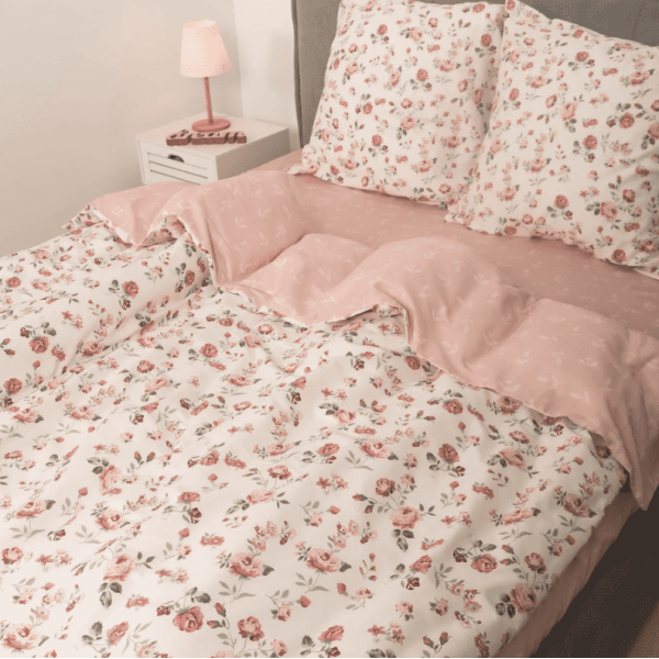 Комплект постільної білизни Isleep подвійний ранфорс 23242 (23242_dv_isleep)