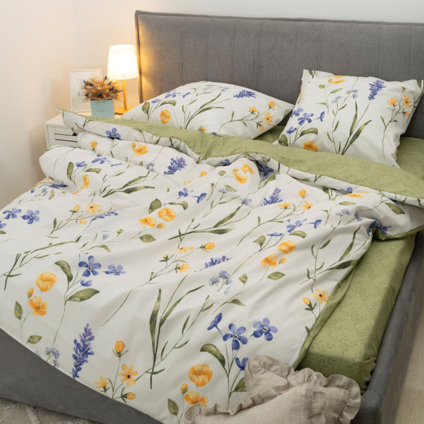 Комплект постельного белья Isleep евро ранфорс (24266_ev_isleep)