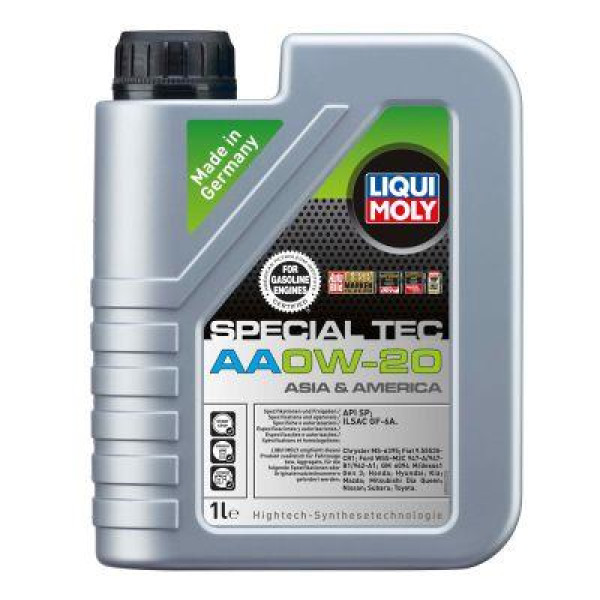 Моторное масло LIQUI MOLY SPECIAL TEC АА 0W-20 1л (LIM8065)