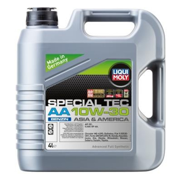 Моторна олива LIQUI MOLY Special Tec AA Benzin 10W-30 4л (LIM7524)