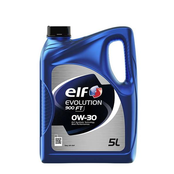 Моторное масло ELF EVOLUTION 900 FT 0W-30 5л (ELF 0W-30/5 FT)