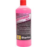 Антифриз Starline Extra K12 G-12+  красный концентрат -74°C 1л