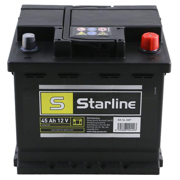 Аккумулятор STARLINE 45Ah EN 400A (BA SL 44P)