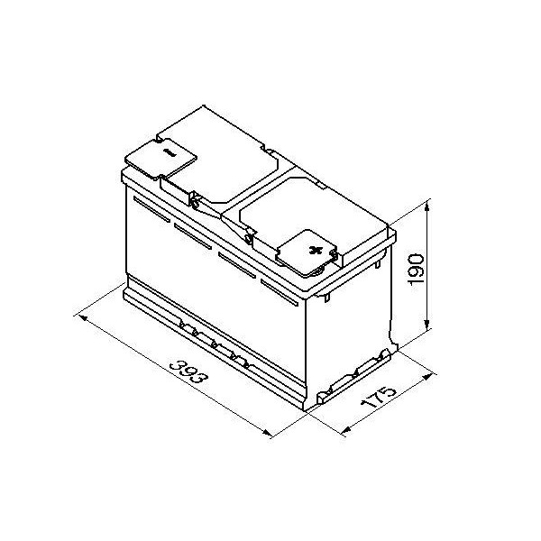 Акумулятор Bosch S5 Silver Plus 110Ah EN 920 (0 092 S50 150)