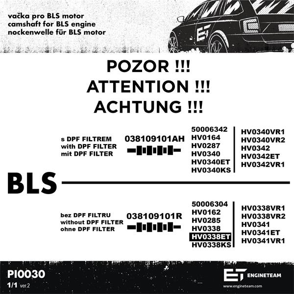 Деталі двигуна ET ENGINETEAM (HV0338ET)