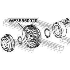 Подшипник кондиционера FEBEST