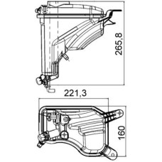Расширительный бачок MAHLE