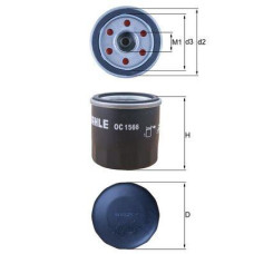 Масляный фильтр MAHLE