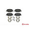 Гальмівні колодки дискові Brembo P23 109 (P23 109)