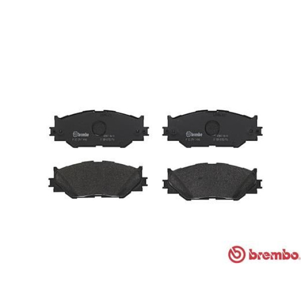 Гальмівні колодки дискові Brembo P83 074 (P83 074)