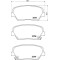 Гальмівні колодки дискові Brembo P30 070 (P30 070)
