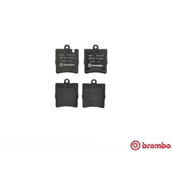 Гальмівні колодки дискові Brembo P50 033 (P50 033)