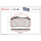 Гальмівні колодки дискові Brembo P50 087 (P50 087)
