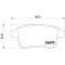 Гальмівні колодки дискові Brembo P50 107 (P50 107)