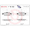 Гальмівні колодки дискові Brembo P68 050 (P68 050)