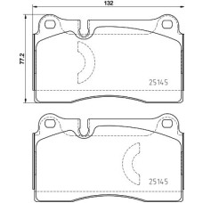 Гальмівні колодки дискові Brembo P85 159