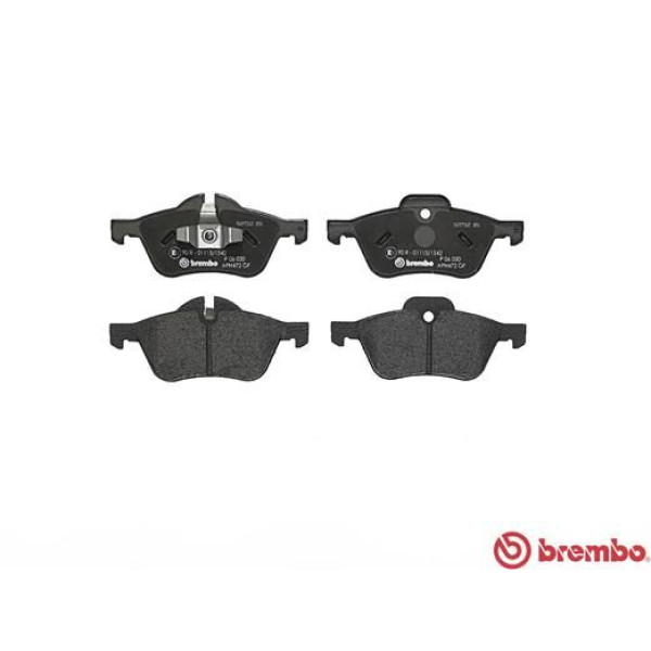 Гальмівні колодки дискові Brembo P06 030 (P06 030)
