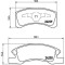 Гальмівні колодки дискові Brembo P16 011 (P16 011)