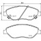 Гальмівні колодки дискові Brembo P23 178 (P23 178)