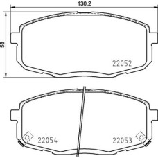 Гальмівні колодки дискові Brembo P30 099