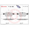 Гальмівні колодки дискові Brembo P50 063 (P50 063)