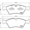 Гальмівні колодки дискові Brembo P50 063 (P50 063)