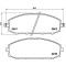 Гальмівні колодки дискові Brembo P56 041 (P56 041)