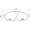 Гальмівні колодки дискові Brembo P56 094 (P56 094)
