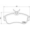 Гальмівні колодки дискові Brembo P56 022 (P56 022)