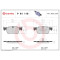 Гальмівні колодки дискові Brembo P61 116 (P61 116)