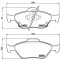 Гальмівні колодки дискові Brembo P83 085 (P83 085)