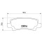Гальмівні колодки дискові Brembo P83 065 (P83 065)