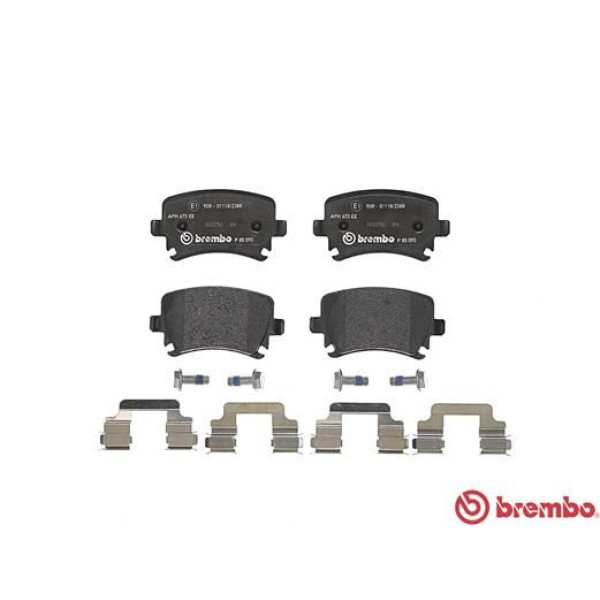 Гальмівні колодки дискові Brembo P85 095 (P85 095)