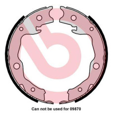 Гальмівні колодки барабанні Brembo S83 568