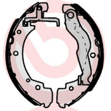Гальмівні колодки барабанні Brembo S85 515