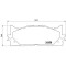Гальмівні колодки дискові Brembo P83 117 (P83 117)