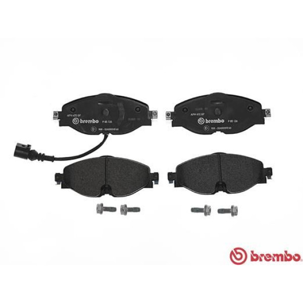 Гальмівні колодки дискові Brembo P85 126 (P85 126)