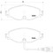 Гальмівні колодки дискові Brembo P85 126 (P85 126)
