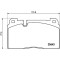 Гальмівні колодки дискові Brembo P85 133 (P85 133)