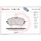 Гальмівні колодки дискові Brembo P85 172 (P85 172)