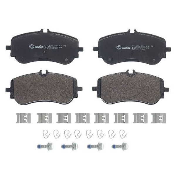 Гальмівні колодки дискові Brembo P85 172 (P85 172)