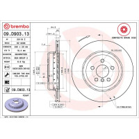 Гальмівний диск Brembo 09.D903.13