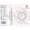 Гальмівний диск Brembo 09.D524.13 (09.D524.13)