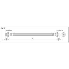 Тормозной шланг STARLINE HA BD.1225