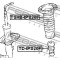 Отбойник амортизатора FEBEST (TD-IPS20F)