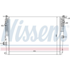 Радиатор NISSENS