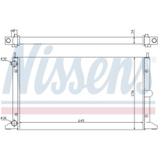 Радиатор NISSENS