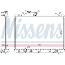 Радиатор NISSENS