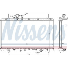 Радиатор NISSENS