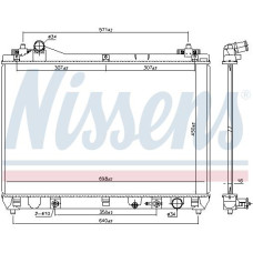 Радиатор NISSENS